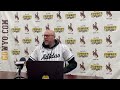Wicks discusses final stretch of games for Cowboys