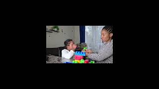 Learning colours with Zira. We use blocks and Makaton signs to make the journey easier.#ZirasJourney
