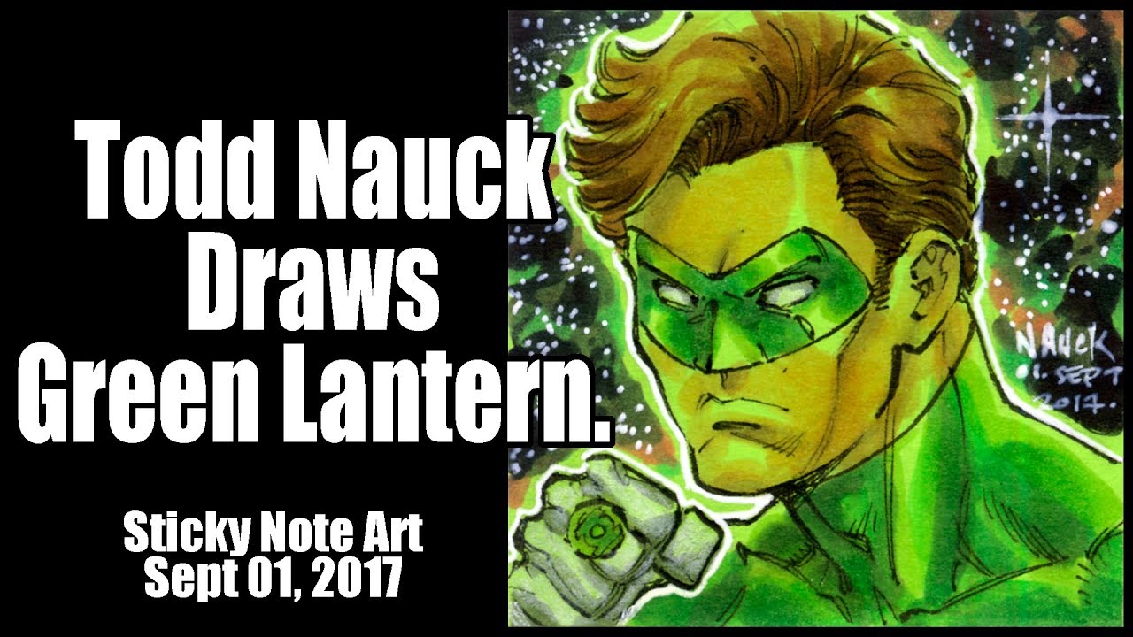 Todd Nauck draws Green Lantern.