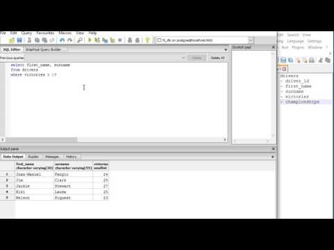 SQL Lernen Module 2: Datenbank Abfrage mit Where And Or und Order By