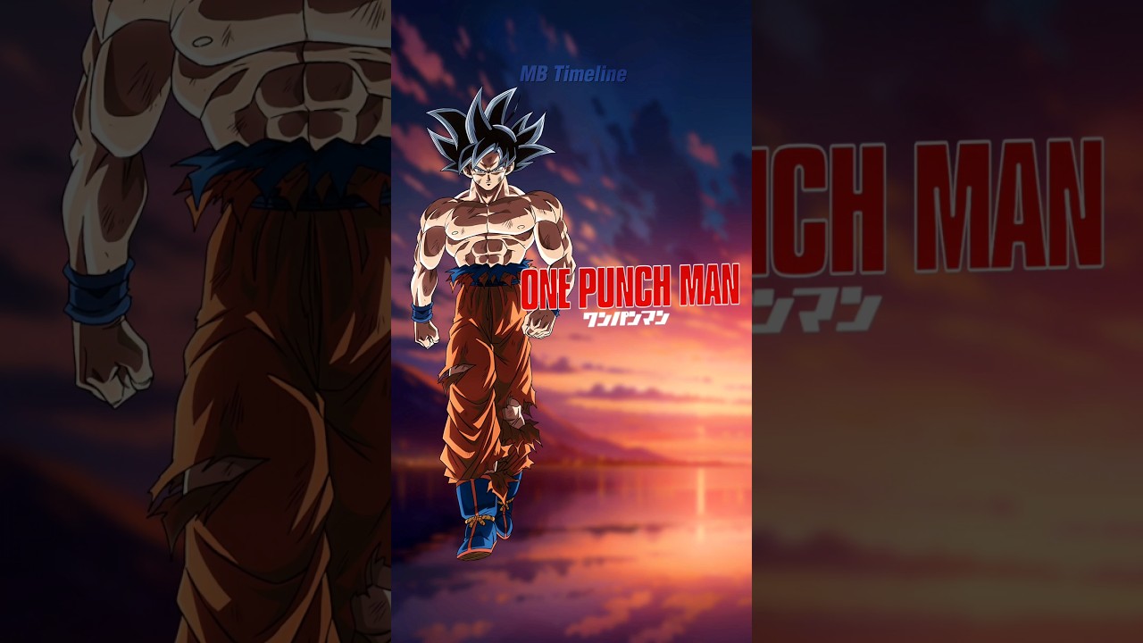 Goku Vs One Punch Man || 