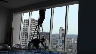 テナントビルに遮熱フィルム「ナノ70S」　1/3