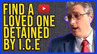 How to find someone in ICE custody