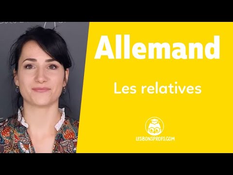 Les relatives - Allemand - Collège - Les Bons Profs