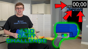 SHOOTING 430 NERF DARTS AS FAST AS POSSIBLE #13 | JUPITER