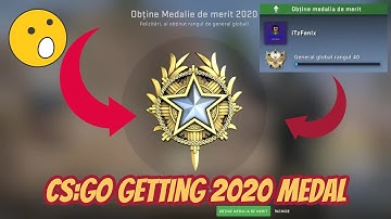 Getting 2020 Service Medal in CSGO [Tier 1]