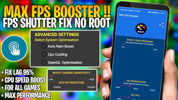 Enable 120 High Fps + Max Refresh Rate 120Hz | Gpu Optimization & Boost Sensitivity Fix Lag No Root