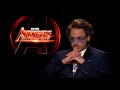 Avengers: Infinity War: Robert Downey Jr. 'Iron Man' Official Movie Interview Part 2