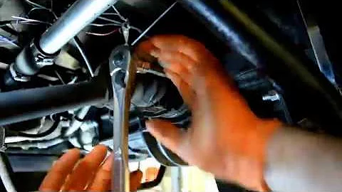 VW Bus Installing CV Axle on Volkswagen Bus