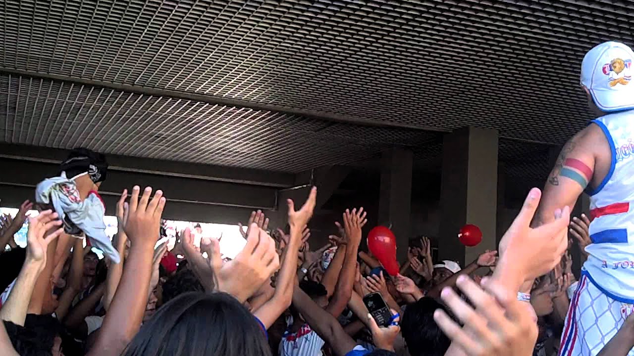 Aquecimento da Bateria da TUF - Parte 1 - FORTALEZA x paysandu 16/09/2012