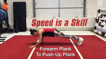 Forearm Plank to Push-Up Plank