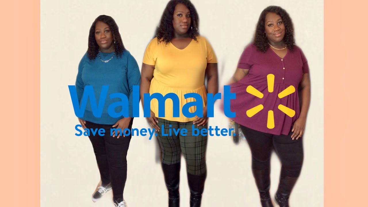 Walmart Try On fall Haul  2020 plus size  Tall & curvy afforable styles |