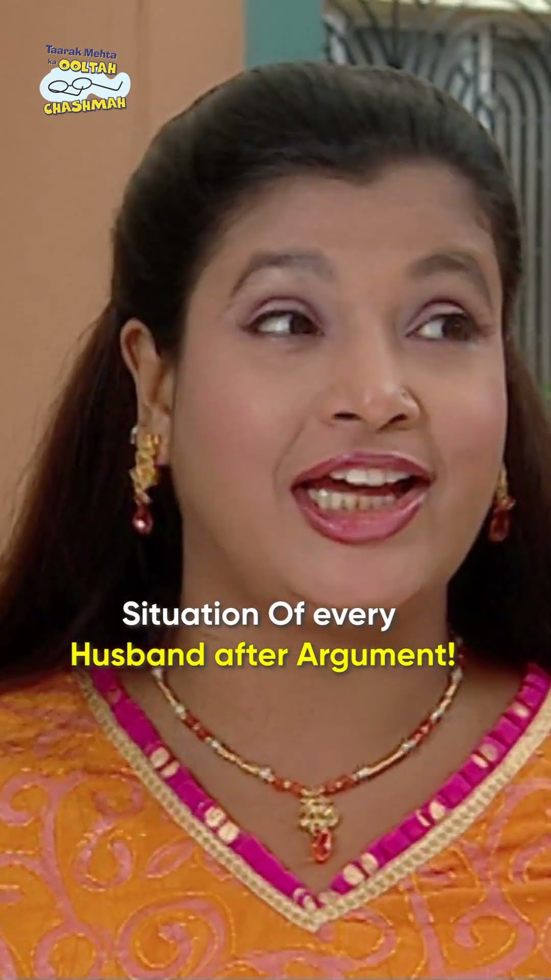 Situation of every husband after argument!#tmkoc #funny #comedy #relatable #shorts #funnyshorts