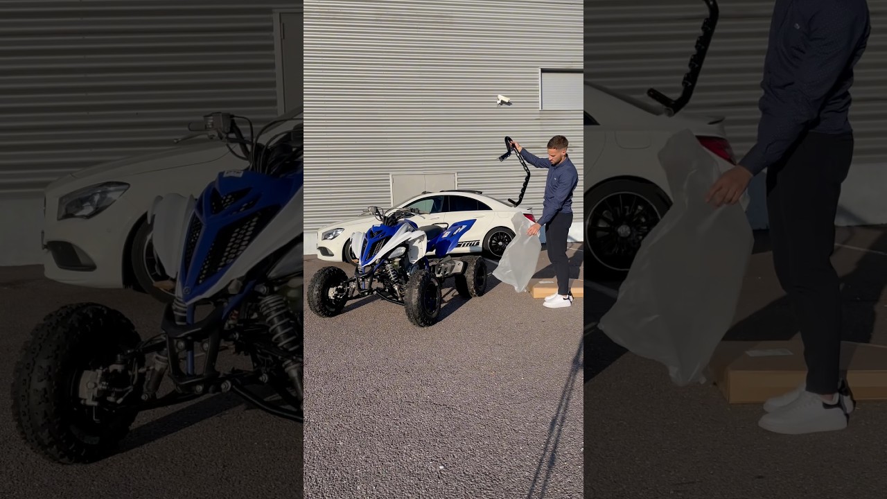 Install Bar nerf sécurité yamaha raptor 700