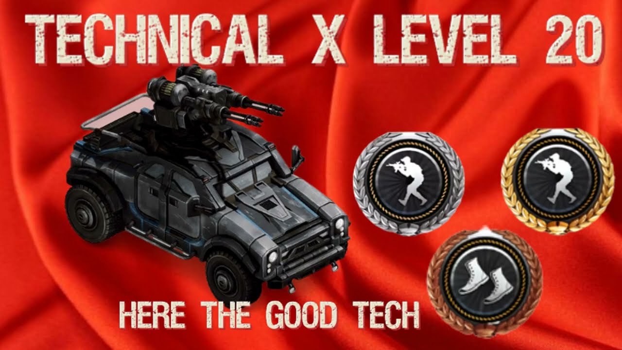 War Commander Technical x Level 20 & The Good Tech .