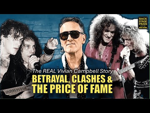 🎸 BETRAYAL, CLASHES & The Price of FAME! 💔 The REAL Vivian Campbell Story🤘(Short Rockumentary)