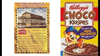 Kelloggs Variety Wonders Of The World Collectors Card 1998