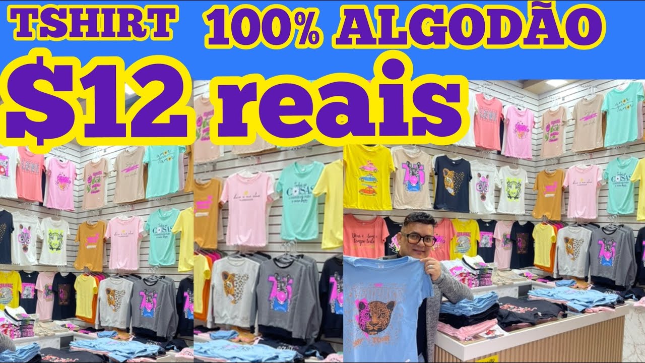 T-shirts no Atacado: Conheça o Maior Distribuidor do Brasil!