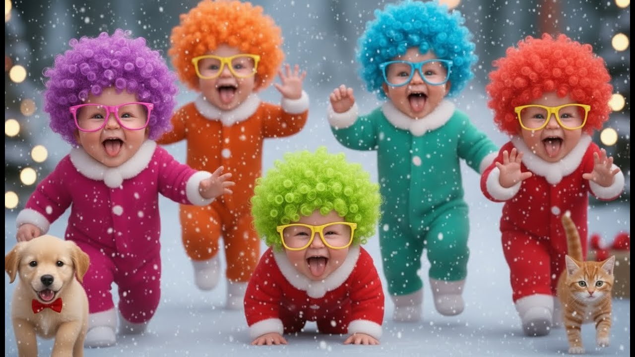 Jingle Bells Song 2025 | Baby Dance & Holiday Fun Christmas Song for ...