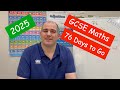 GCSE Maths 2025 Revision - 76 Days To Go - Corbettmaths