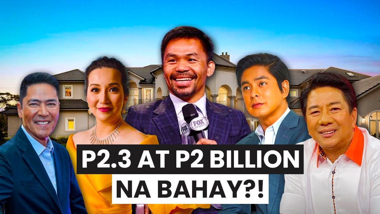 TOP 10 PINAKAMAGANDANG BAHAY NG MGA ARTISTA SA PILIPINAS | Bahay na Bilyones?