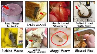 10 Disturbing Things Found In Food Products Explained In 13 Minutes