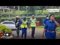 Drama as EACC Officers arrest four Police Officers captured on Camera allegedly collecting bribes