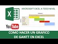 COMO HACER UN GRÁFICO DE GANTT | Tips y Trucos de Excel