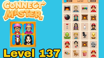Connect master match puzzle level 137 solution walkthrough 