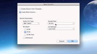 Pro Tools 10 DVDs (5) Lesson: New Session