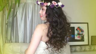 Wedding Hair Style ♡ Nutural Wavy