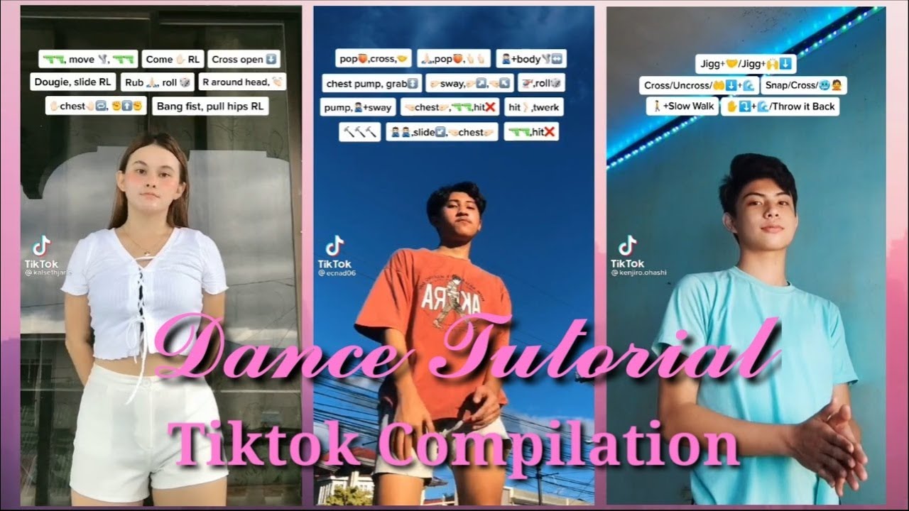 Dance Tutorial - Tiktok Compilation - YouTube