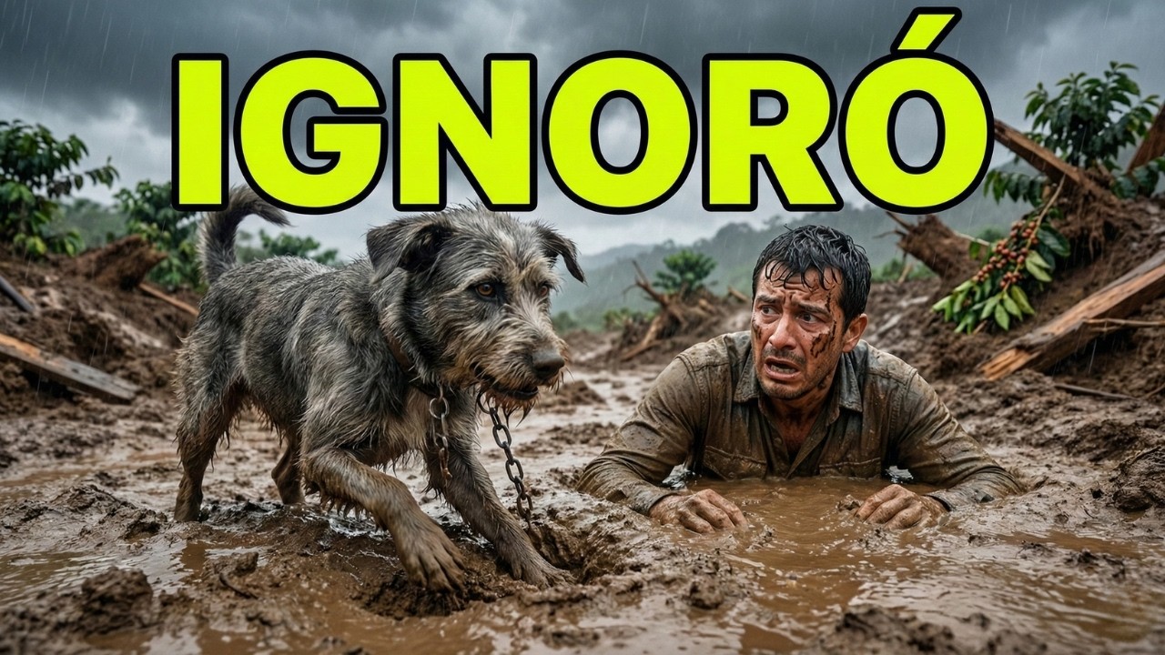 Pensaron que era solo miedo… el perro sabía lo que venía