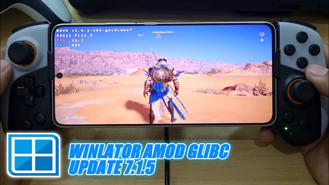 Assassins Creed Origins Winlator Amod GLIBC 7.1.5 POCO F6