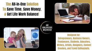 The Ultimate Planning Tool For Personal & Business Work-Life Balance | Second Brain Notion Planner