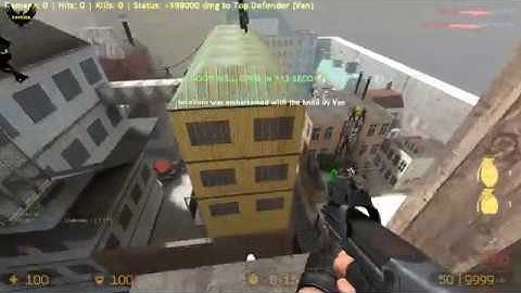 ZOMBIE ESCAPE MOD ON COUNTER-STRIKE: SOURCE, MAP: ZE_trainescape, CSS