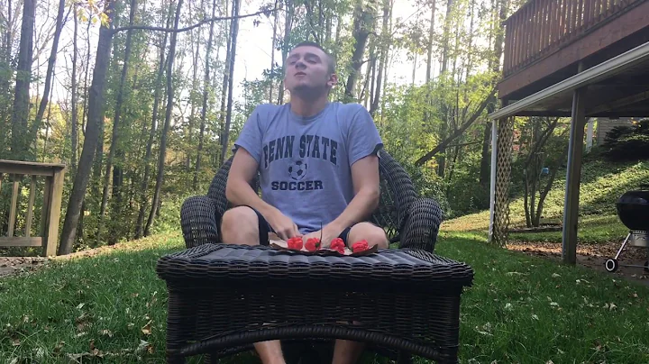 My First Time Eating A Carolina Reaper RAW UNCUT