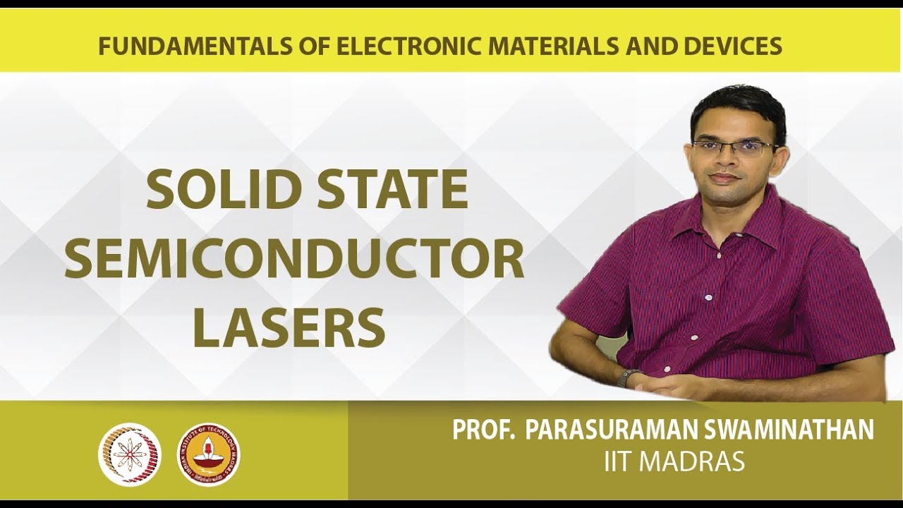 ⁣Solid state semiconductor lasers