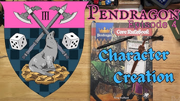 (Pendragon Solo Ep 4) Honestly the MOST FUN Character Creation!!! (Book of Sires) [#PenTAdragon]
