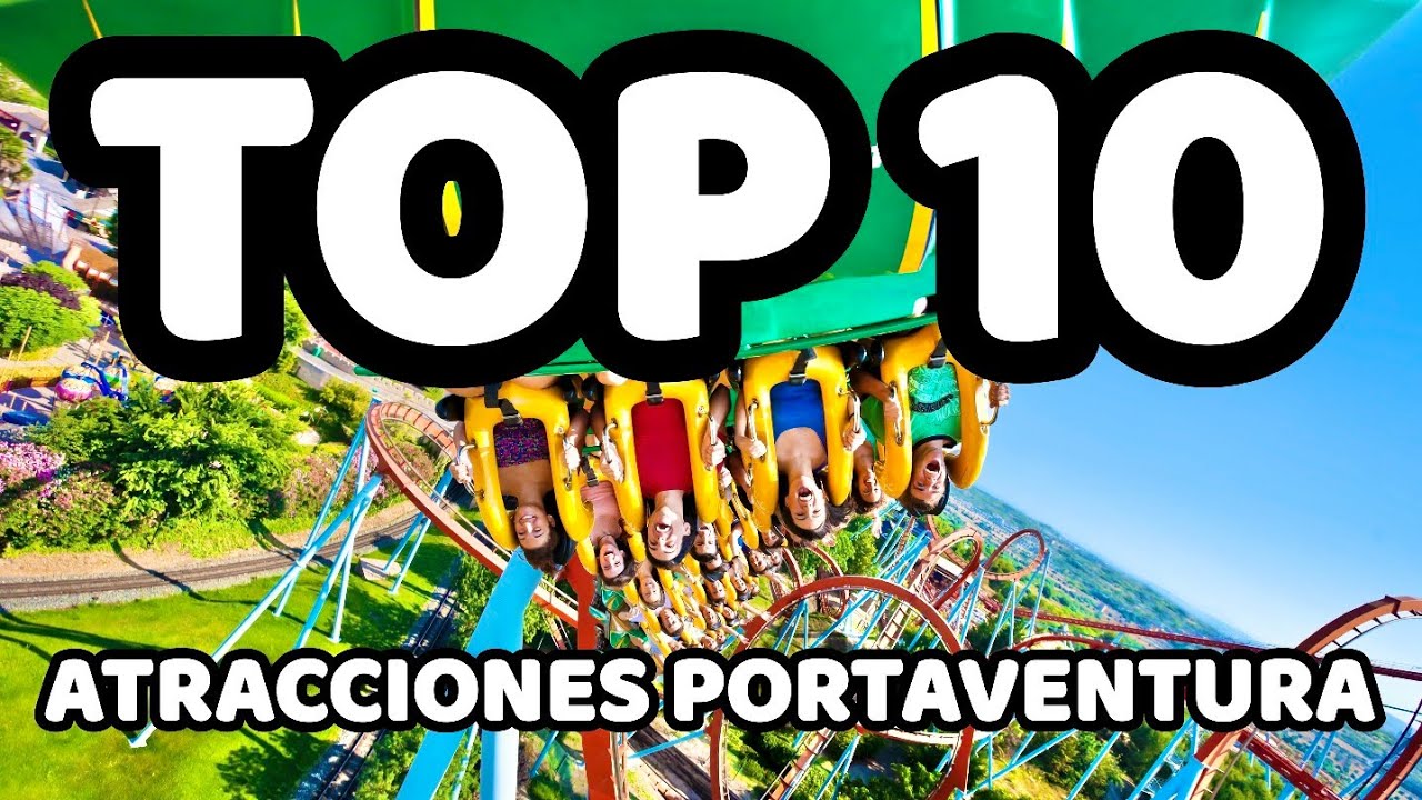 [4K] MEJORES ATRACCIONES DE PORTAVENTURA