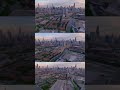 Chicago Sunset via Drone 🌇 #shorts