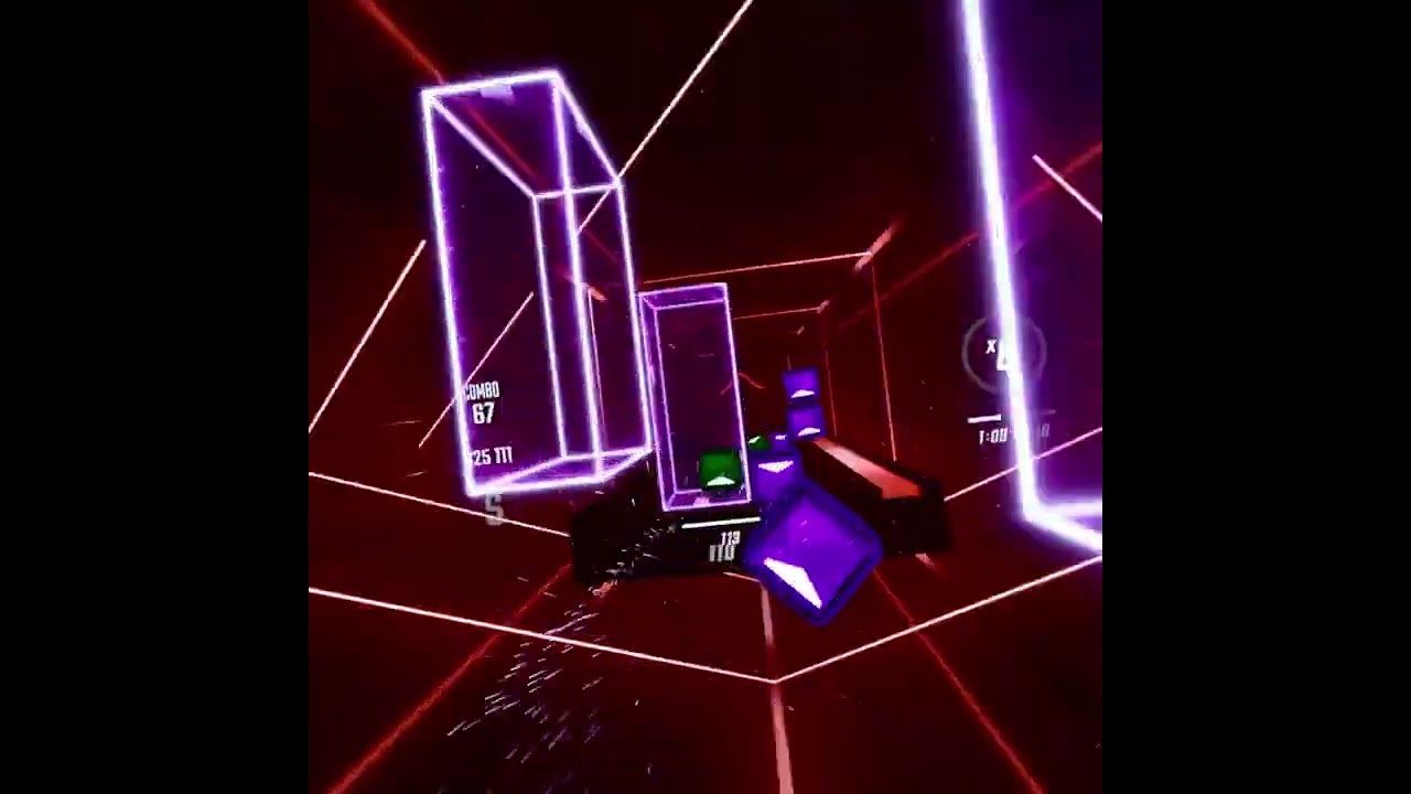 Playing Beat Saber Lustre by Camellia