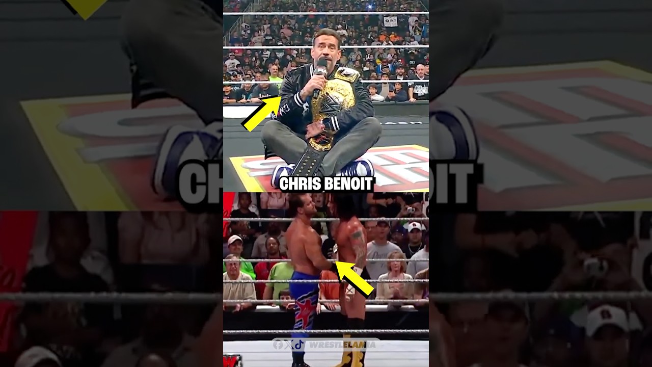 did you notice the Chris Benoit reference on WWE RAW