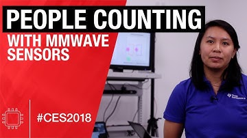 People counting demonstration using TI mmWave sensors