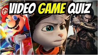 THE GAME AWARDS VIDEO GAME QUIZ - covers, in-game images, characters