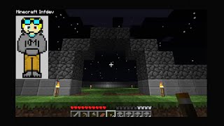 Minecraft InfDev pt4 ( starting the castle )