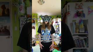 THE PROJECT WAS DUE IN 20 MIN(we almost failed)#furry #theriangear #therianthropy #therian 