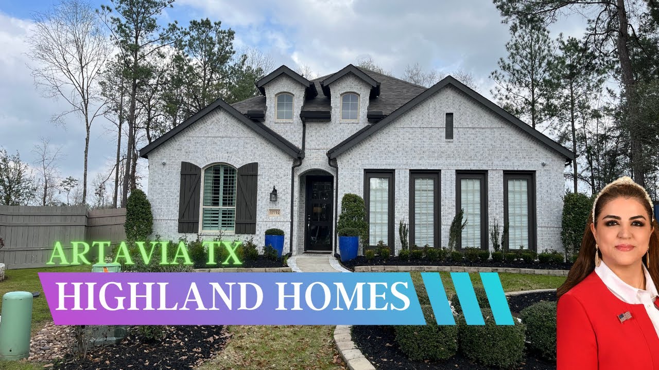 New Home Construction ARTAVIA COMMUNITY Conroe Tx YouTube