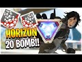I can't believe I dropped this 20 BOMB with HORIZON.. (Apex Legends Season 7)