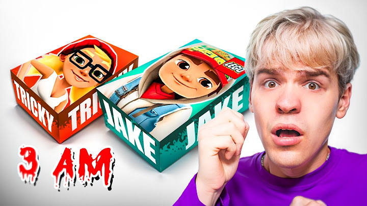 DO NOT OPEN THE SUBWAY SURFERS LEGO SET AT 3:00 AM!!!